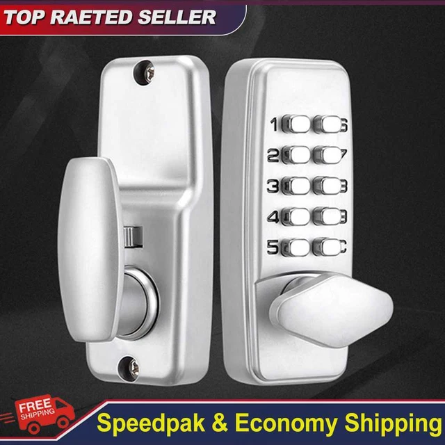 Metal Mechanical Code Lock Antirust Waterproof Door Code Lock for Home Apartment