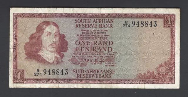 South Africa One Rand 1966) P109