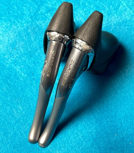 Paire De Leviers De Frein Shimano Dura Ace AX NOS - Avec Couvre-route - Vélo Rétro