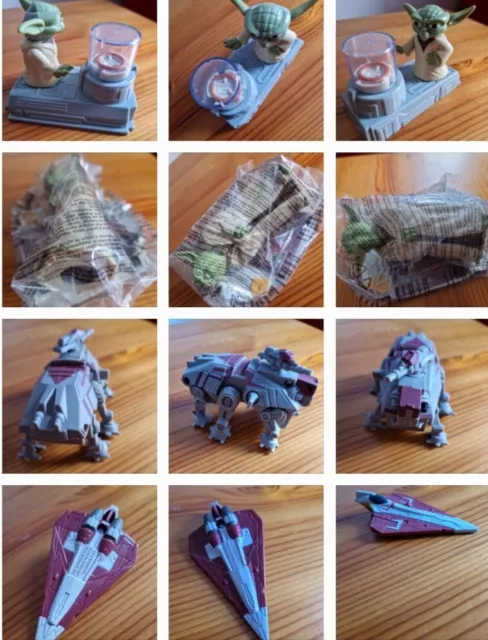4 x Star Wars - McDonalds Happy Meal Toys