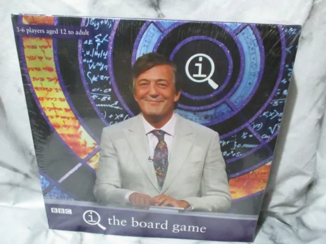 BBC Q.I The Board Game New Sealed Paul Lamond Games Stephen Fry Alan Davies