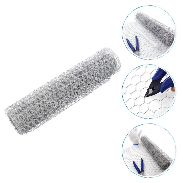 Malla galvanizada hexagonal malla de alambre de púas cerca malla de alambre galvanizado flores