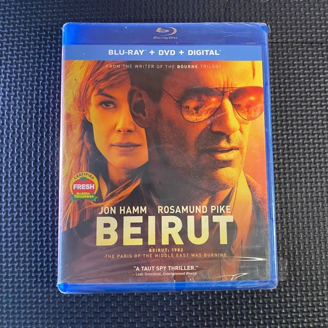 BEIRUT BLU-RAY DVD Combo Pack Jon Hamm Rosamund Pike Factory