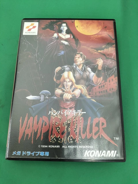 VAMPIRE KILLER CASTLEVANIA Bloodlines new generation SEGA Megadrive MD Jap NTSC EUR 629,00 - FR