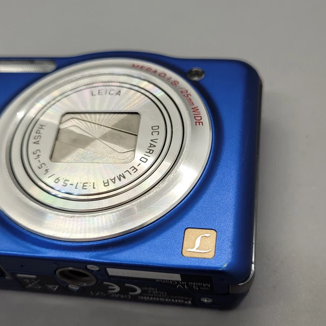 Panasonic Lumix DMC-SZ1 16,1 megapixel fotocamera digitale compatta testata blu 22