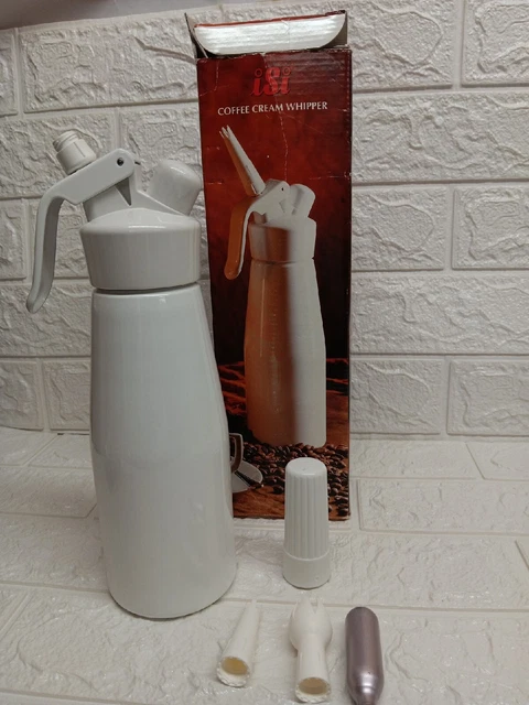 Brand New Vintage Isi Coffee Cream Whipper Whipped Topping Maker NOS