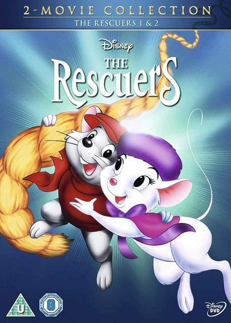 DISNEY THE RESCUERS / Rescuers Down Under Double Pack (DVD) [2018] New ...