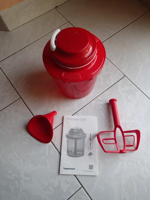 hachoir adaptachef tupperware complet avec notice et