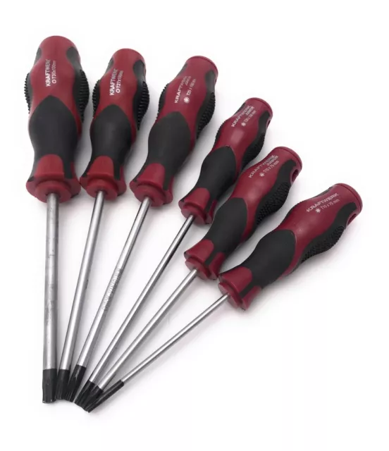 Lot de 6 tournevis Torx Kraftwerk