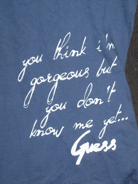 T.Shirt / Débardeur femme GUESS, Taille : M, Neuf avec étiquette 3