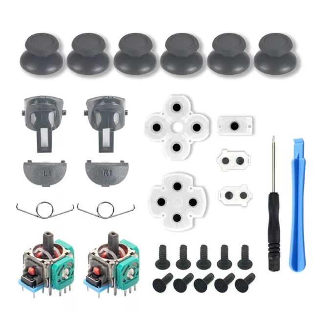 Kit de palos de disparo analógicos L1R1L2R2 JDS-040 3D PS4 ReA-H7