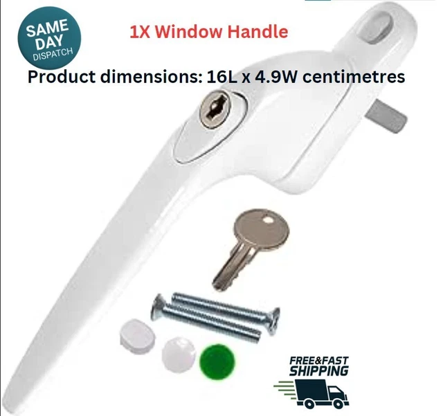 UPVC WINDOW HANDLE Universal Espag Key Locking For Double Glazing