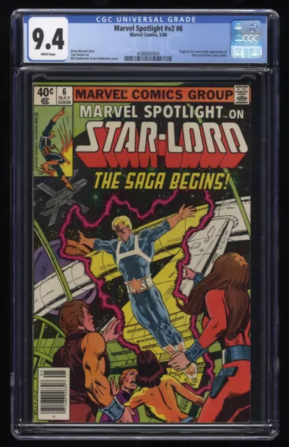 Marvel Spotlight (1979) #6 CGC NM 9.4 1st Starlord Guardians Galaxy! Marvel 1980