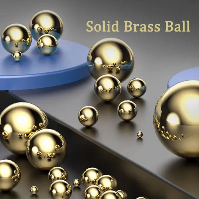 High Precision Coppers Balls 0.9-45mm Solid Brass Ball Pure Brass Copper Balls