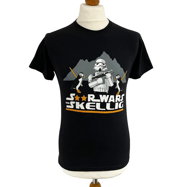 Star Wars VII The Force Awakens Production Crew 2014 T-Shirt Skellig (S) Film