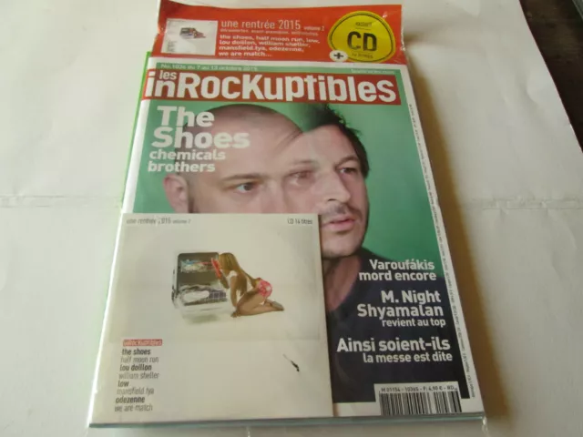 INROCKUNTIBLES 1036  avec CD --neuf--....