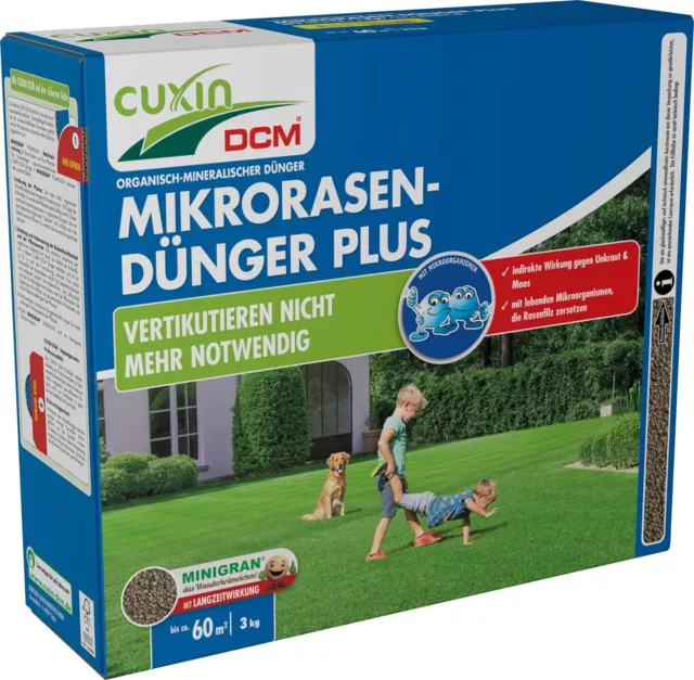 Cuxin Micro Rasendünger Plus 3 kg