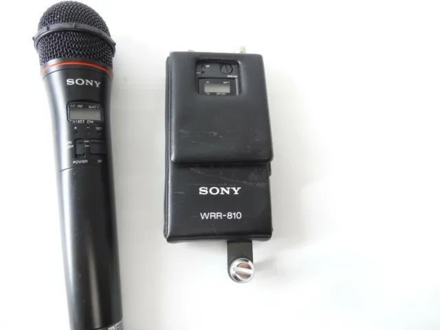 Sony UHF Tuner WRR-810 w/ Wireless Microphone WRT-810A (794.125-805.875MHz) 2