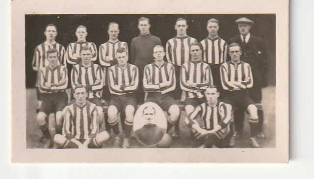 Chums Fußballteams Vintage 1920er Jahre Handelskarte Sunderland FC