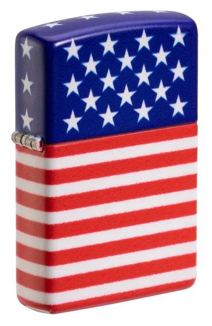 Zippo 48700, United States Flag 540 Process 4-Sided Lighter