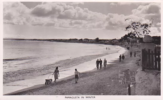 Cyprus Postcard Famagusta In Winter Soteriou