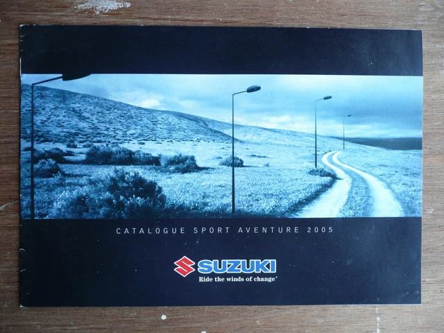 Brochure Catalogue Aventure 2005 Motos SUZUKI VSTROM DL650 & DL1000