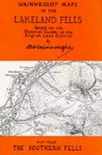 Wainwright Maps of the Lakeland Fells: Map 4: The Southern Fells