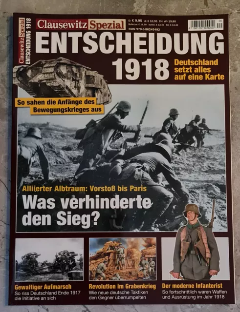 Clausewitz Spezial -- Entscheidung 1918 -- Was verhinderte den Sieg? 1 x gelesen