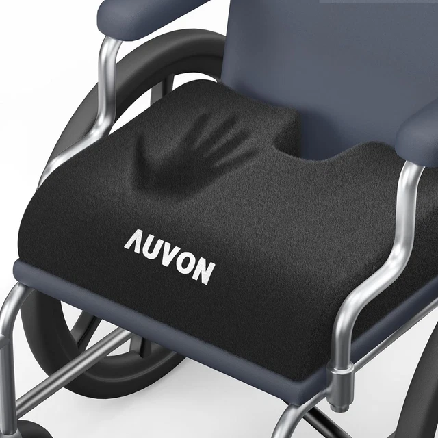 Wheelchair Seat Cushions (18"X16"X3") for Sciatica, Back, Coccyx, Pressure Sore