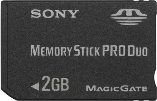 Carte mémoire Memory Stick Pro Duo (MARK2) de 32 Go pour appareil