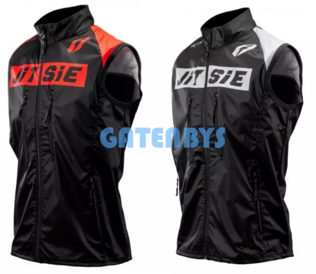 Jitsie Trials Gilet Body Warmer Jacket Enduro Motocross MTB Water Repellent Beta