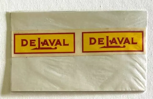 Delaval Sticker Vintage Agriculture Dairy Advertising