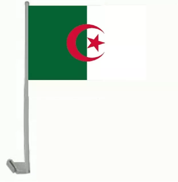 Algerien Autoflagge Autofahne 30x40 cm