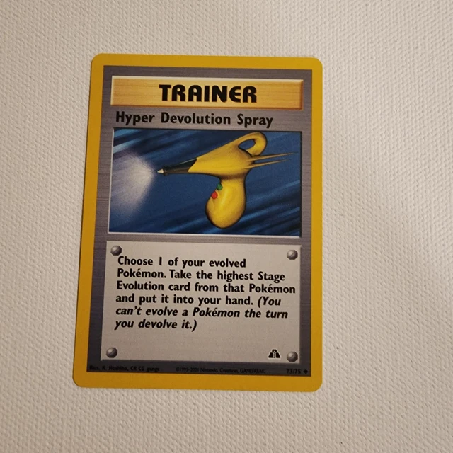 HYPER DEVOLUTION SPRAY - 73/75 [Neo Discovery] Pokemon TCG - 1st Edition -  LP $5.75 - PicClick CA