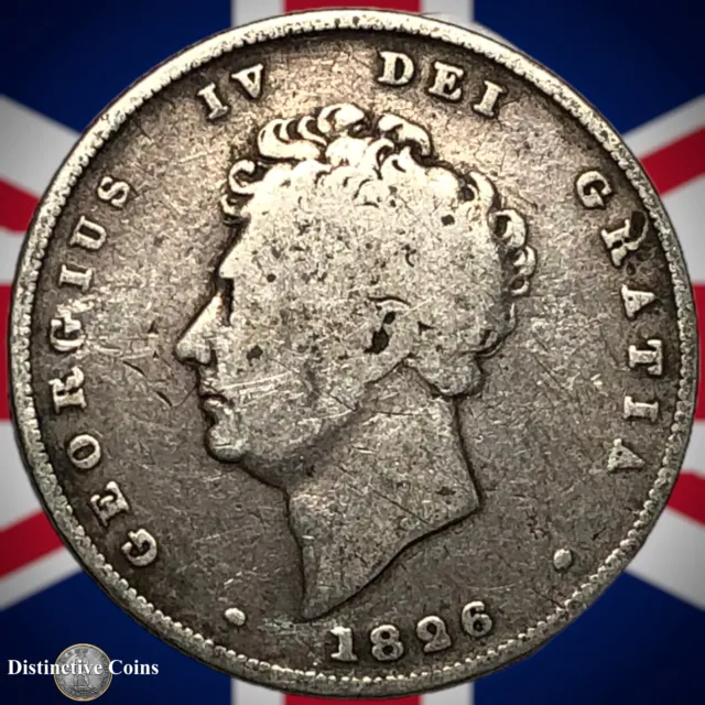 Great Britain 1826 British One Shilling GB0075