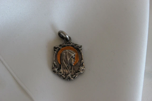 Médaille Religieuse Ancienne – Saint Bertrand De Comminges – Lourdes – Bijoux De Collection