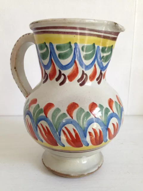Joli Petit Pichet en Faience XIXéme du Nord Vron ?