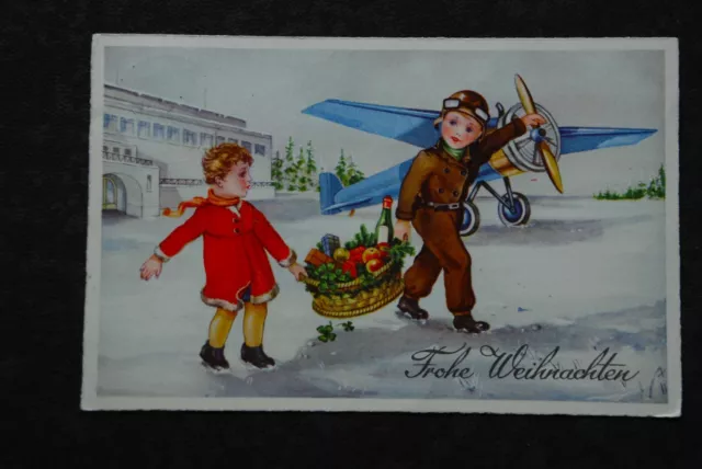 AK Frohe Weihnachten,von Jauer,Jawor,Niederschlesien nach Berlin,24.12.1937