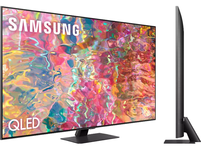 TV QLED 55" - Samsung QE55Q80BATXXC, QLED 4K, Procesador QLED 4K, Smart TV,