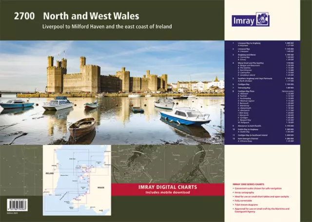 Imray Chart Pack 2700 | North and West Wales