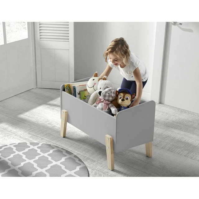 Paris Prix - Chambre Complète Enfant 5p "kiddy" Gris 8
