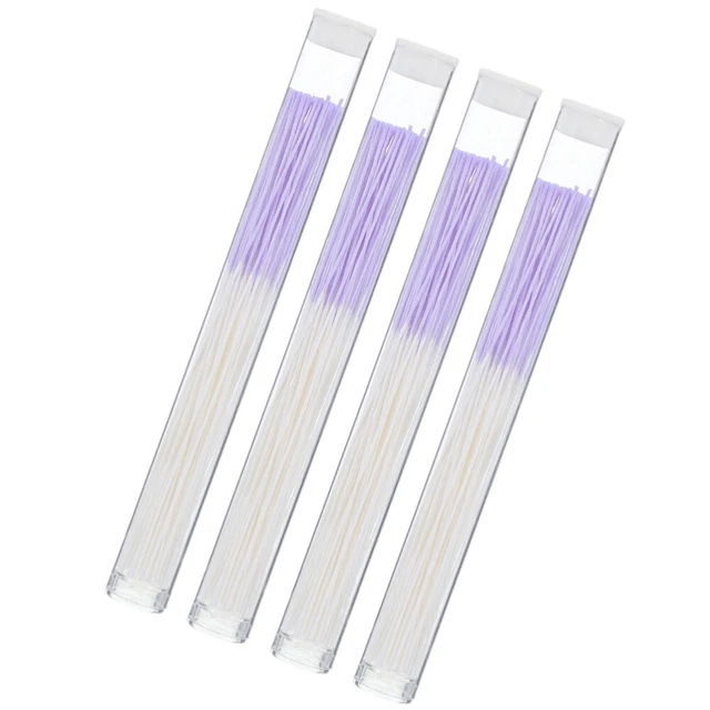 4 Kisten mit Reinigungsreinigungsreinigern praktische Piercing Flosses