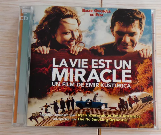 Cd + Dvd Bof Musique Film La Vie Est Un Miracle 17 Titres 2004 Emir Kusrica