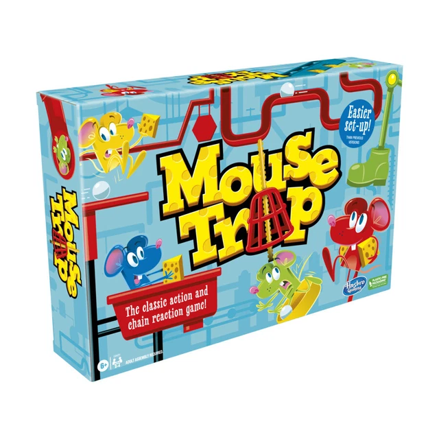 MOUSE TRAP BOARD Game The Crazy Game with 3 Action Contraptions £26.