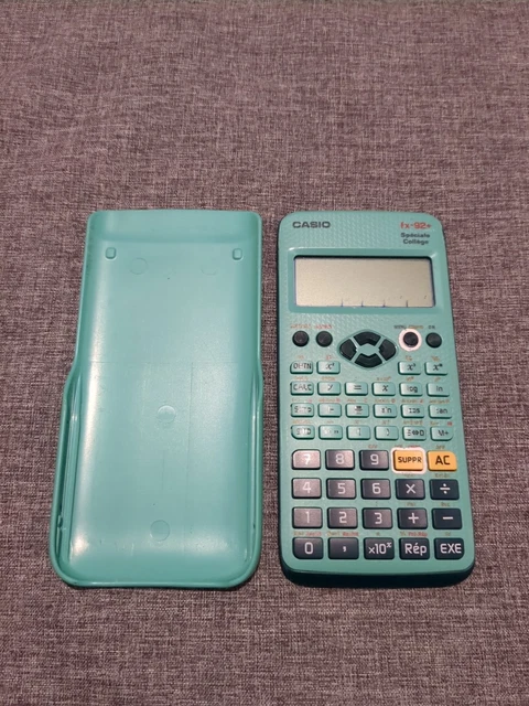 Calcolatrice Casio FX 92+ Spécial Collège - Per Scuola, Esami E Programmazione Base - Foto 4