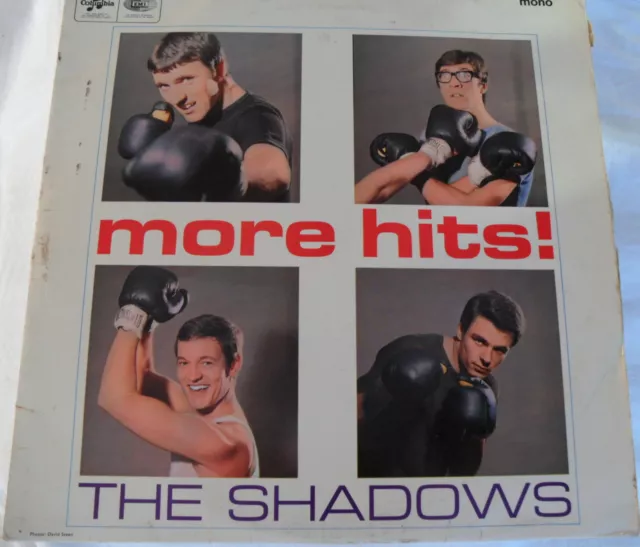 The Shadows -   VINYL LP   More Hits - Columbia 1791 - Mono LP