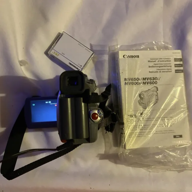 Canon MV 830i Camescope Mini DV - Platyphoto