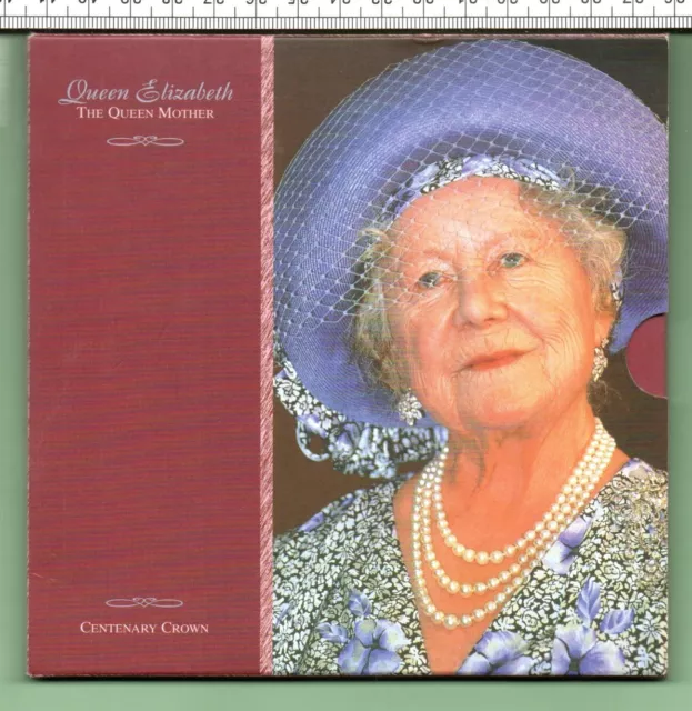 2000 Queen Mother Centenary Genuine Royal Mint Bright Uncirculated £5 (Cn-929)