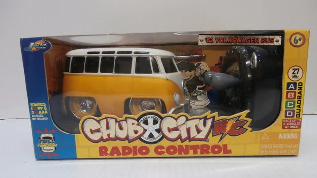 Chub City Radio Controlled 1962 VW Bus Red & White