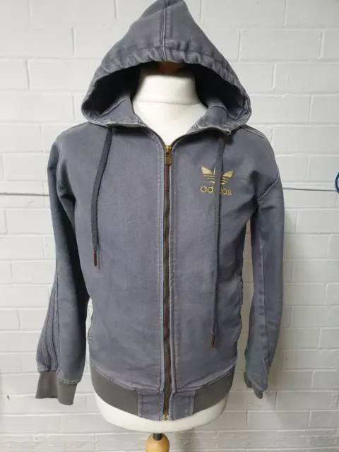 Adidas Denim Hoodie Size S